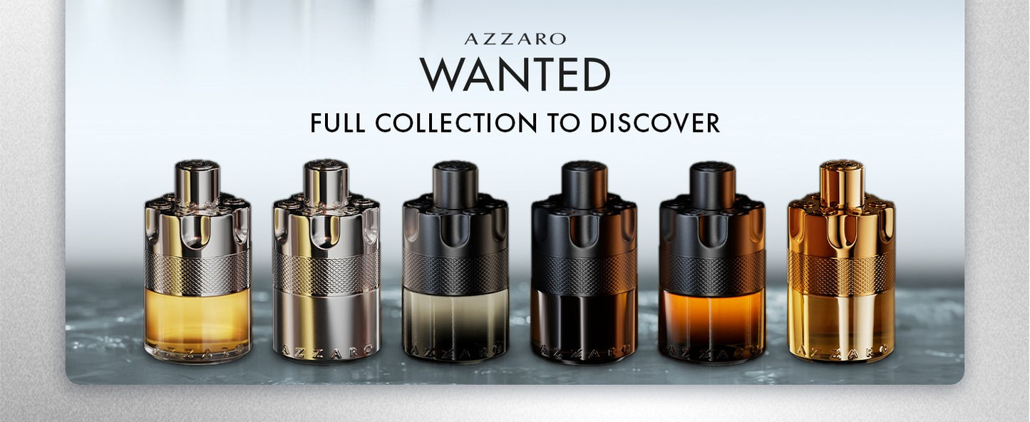 Azzaro Wanted Eau De Parfum - Fragrância Amadeirada, Aromática e Picante - Notas Frescas - Longa Duração - Perfumes de Luxo para Homens