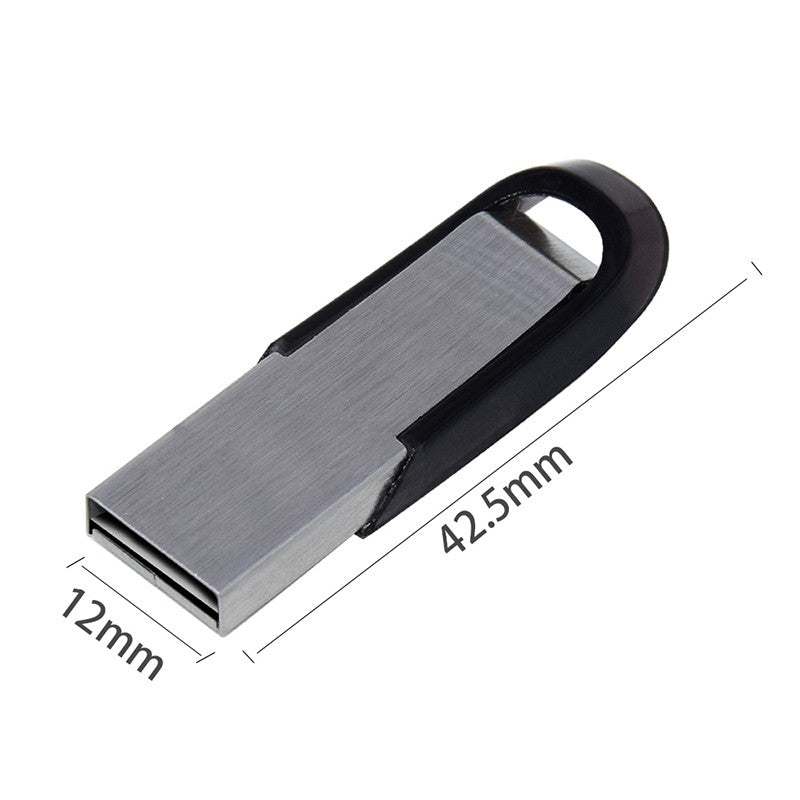 Pen Drive USB de Metal 32GB 64GB 128GB Alta Velocidade 8G 16G Disco U Pendrive Dispositivo USB USB2.0 Pen Drive Memory Stick