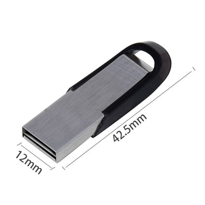 Pen Drive USB de Metal 32GB 64GB 128GB Alta Velocidade 8G 16G Disco U Pendrive Dispositivo USB USB2.0 Pen Drive Memory Stick