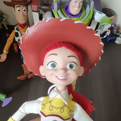 Anime Boneco de Brinquedo de Ação de Toy Story Woody Jessie Buzz Lightyear Estátua Modelo Enfeite de Decoração de Mesa Coleção Brinquedo Presentes