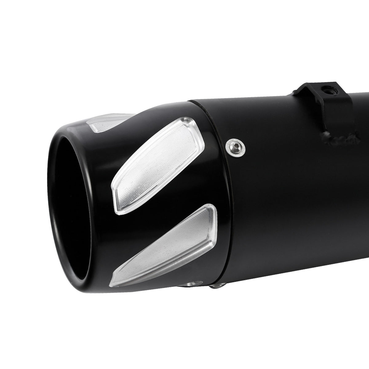 Motorcycle 4" Slip-on Mufflers Exhaust Pipes For Harley Touring Electra Street Glide 1995-2016