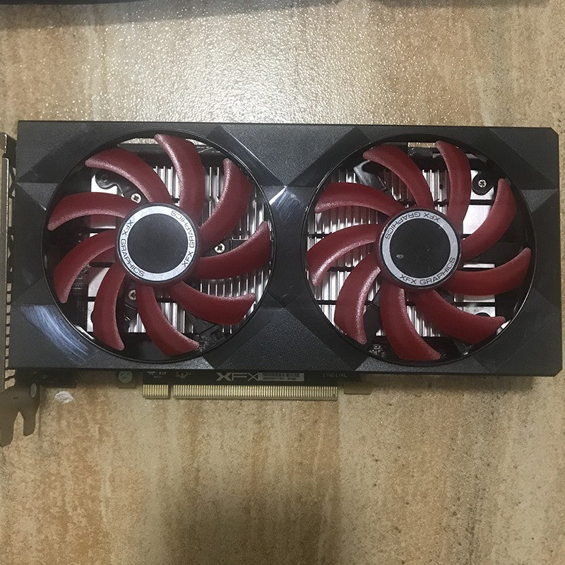 Placas de vídeo XFX RX 560 4GB GPU 128 Bit usadas para placas gráficas AMD Radeon RX560D GDDR5 para computador de mesa, jogos, não para mineração