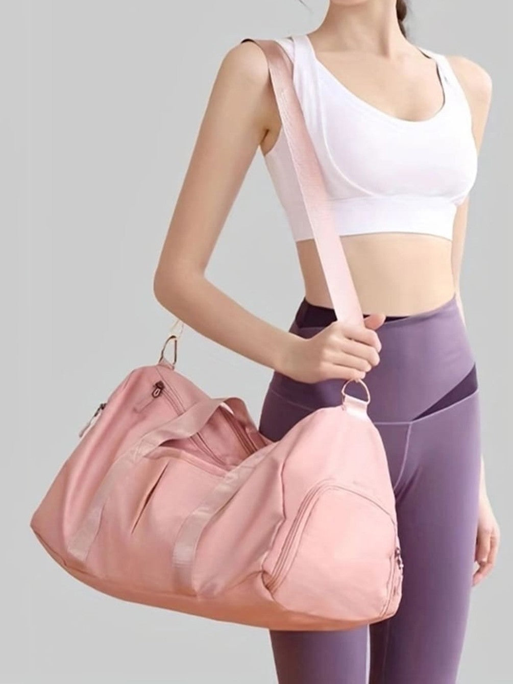 New lightweight, simple and large-capacity travel luggage bag, with an independent shoe compartment fashionable travel bag!