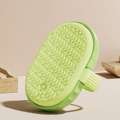 Long Handle Press Dispensing Bath Brush Soft Hair Scrub Mud Back Wiping Body Washing Tool