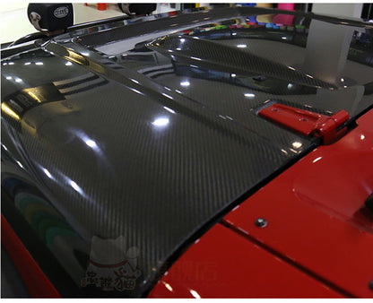 Adesivos de carro de fibra de carbono 6D de alto brilho em vinil, protetores, acessórios para capa de telefone, laptop e moto