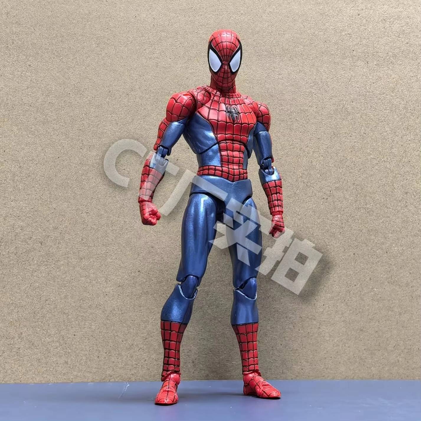 Boneco Homem-Aranha Mafex 075 Ct Toys The Amazing Spider-Man Versão Quadrinhos Mafex 185 Boneco de Ação Modelo Brinquedos Presente Infantil