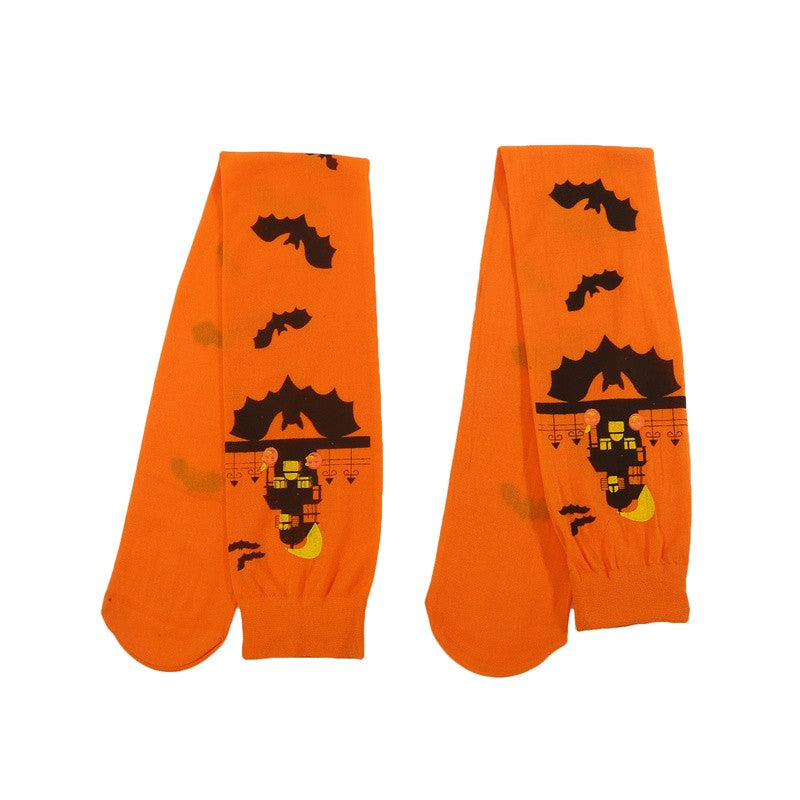 2024 New Men And Women Suitable Stockings Halloween Easter Nurse Skeleton Blood Socks Skull Socks Funny Prank Compression Socks