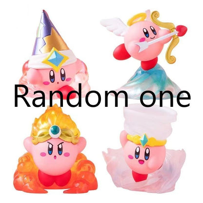 Game Kirby magician Series Figure Cute Cartoon Characters Desktop ornaments Figurine PVC Model Collection Birthday Gift for Fans