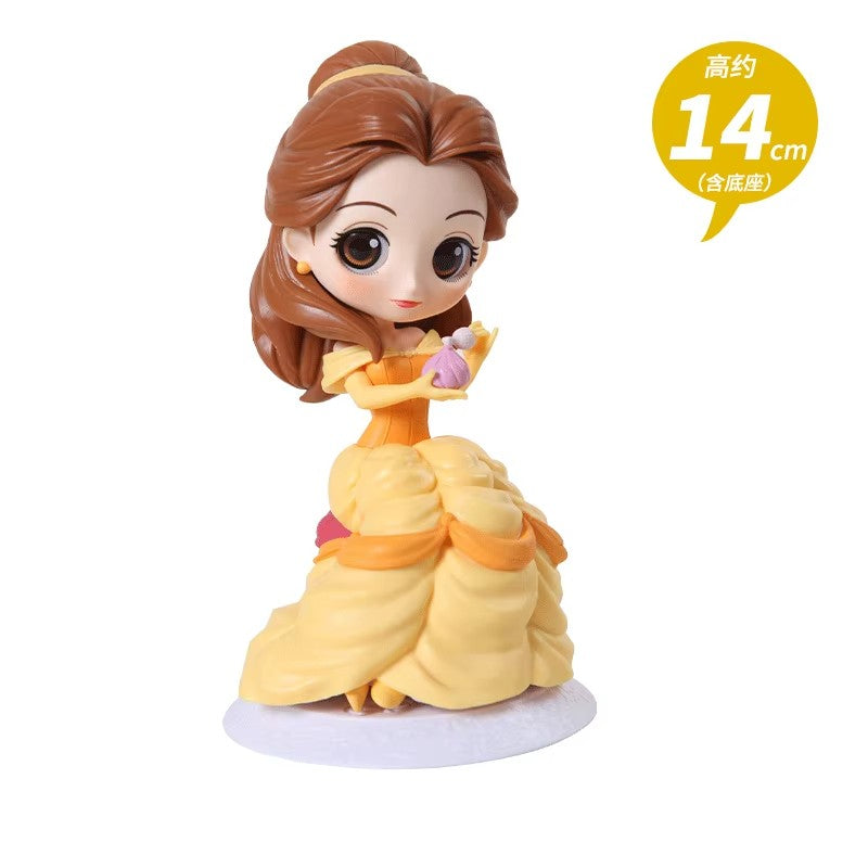 100% Em estoque Bandai BANPRESTO Qposket A Bela e a Fera ela Modelos Brinquedos Presentes Novo e não aberto