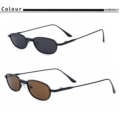 Óculos de Sol HBK New Retrô Polarizados Masculino Armação Pequena Lentes Tac Óculos de Sol Punk Feminino Pesca Óculos de Festa ao Ar Livre