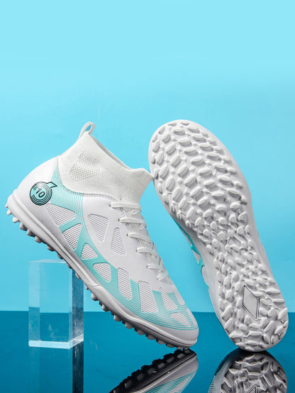 High Ankle Sports Footwear Fg/Tf Kids Soccer Cleats Football Boots Professional Men's Soccer Shoes