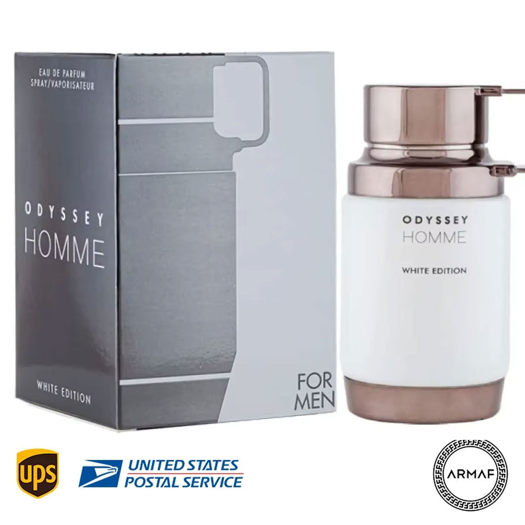 Armaf Men's Odyssey Homme White Edition EDP Spray 3.4 oz /100ml Fragrances NEW IN BOX