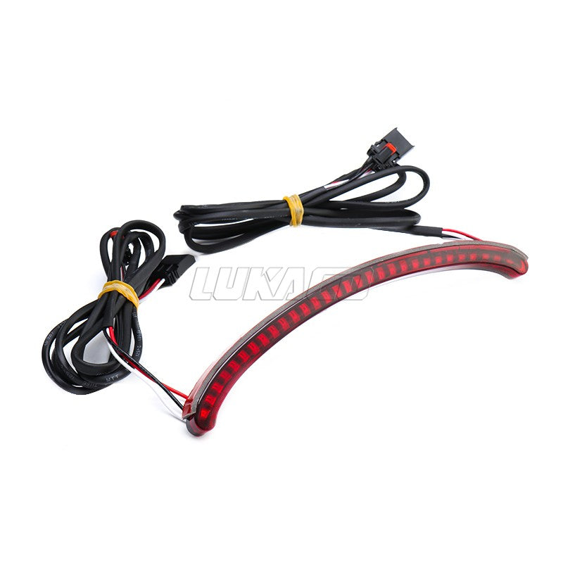 Para Harley Softail Fat Bob FXFBS 114 FXFB 2018-2022 Luz Traseira de Para-lama de LED de Motocicleta Luz de Freio Pisca-alerta Luz de Circulação Peças