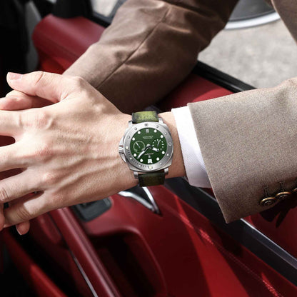 POEDAGAR High Quality Military Watch For Man Waterproof Luminous Date Fashion Men Clock Nylon Leather Quartz Men's Watches Reloj