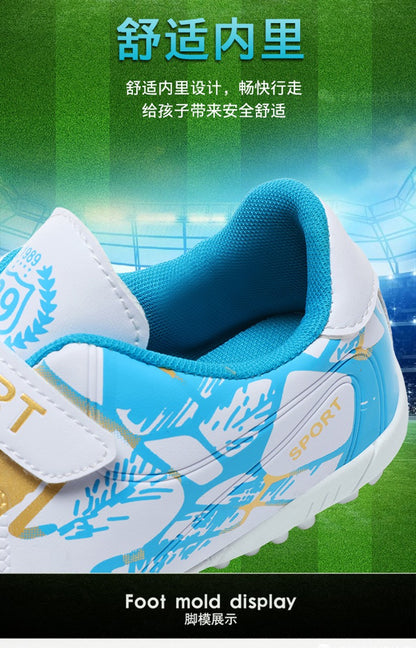New Kids Football Shoes Match Soccer Shoes Indoor Football Field Boots Grass Training Original  Professional Sneaker Comfortable