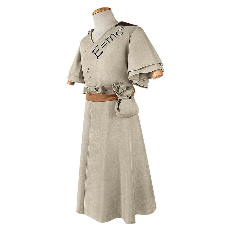 Senku Ishigami Cosplay Costume Wig Halloween Christmas Carnival Party Outfit Role Play Suit Comic Con Clothing