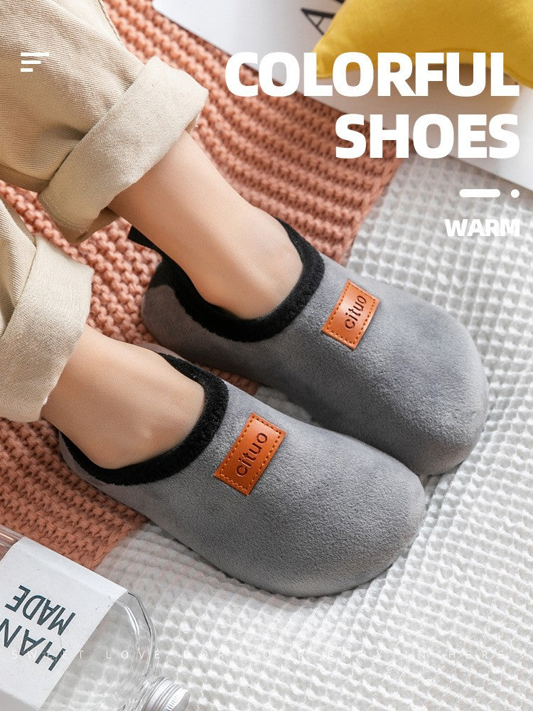 Winter Warm Baby Slippers Toddler Plush Floor Sock Shoes Boys Girl Children Soft Anti-slip Walking Shoes Indoor Home Kids Shoes