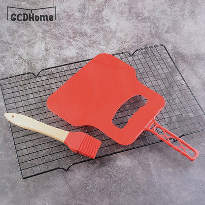 1PC Plastic Heat Resistant Barbecue Fan Handheld Manual Grill Convenient Fan Hand Crank Blower For Outdoor Camping