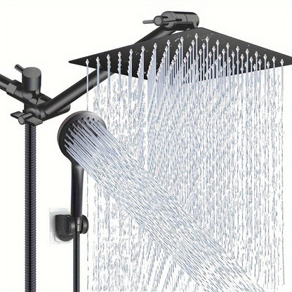 Conjunto de Chuveiro de Teto de 12 Polegadas de Qualidade / Chuveiro Manual Economia de Água Chuveiro de Banheiro Portátil de Três Modos de Aumento de Pressão