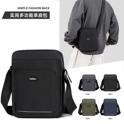 2025 Chic Men’s Waterproof Multifunctional Crossbody Bag Multi-Color - Organized Pockets Shoulder Bag for Daily/Commute