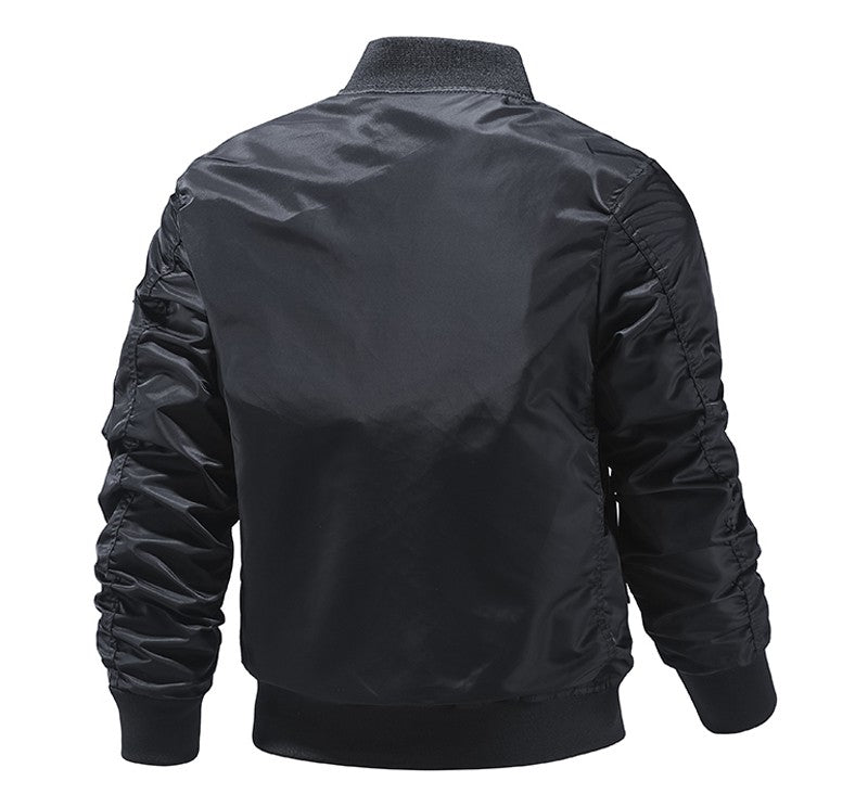 Bomber Jacket Men Winter Autumn College Camouflage Jackets Men Motorcycle Coat Windproof Army Pilot Military Jacket Streetwear