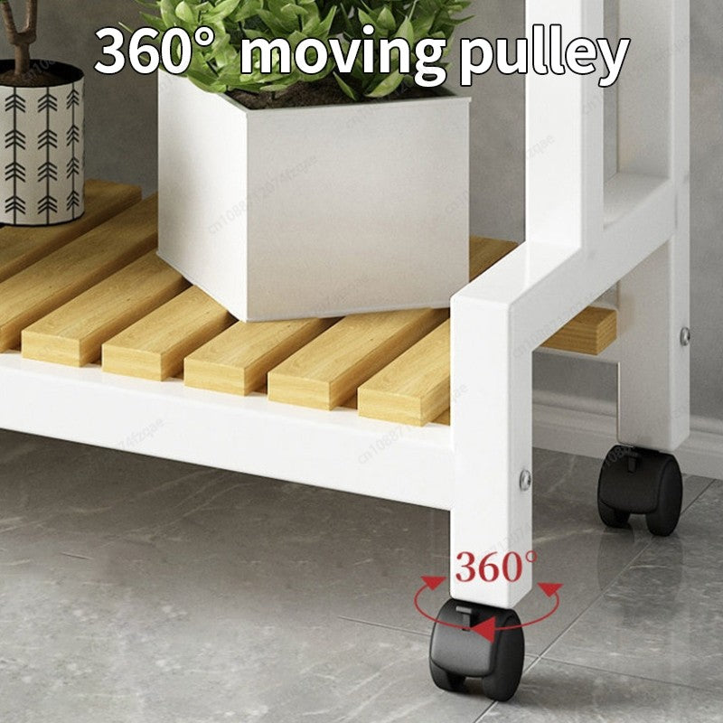 Floor-standing Plant Stand, Flower Stand, Flower Shelf, Planter Rack, Storage Organizer, Display  Garden, Balcony, 2, 3, 4Tier