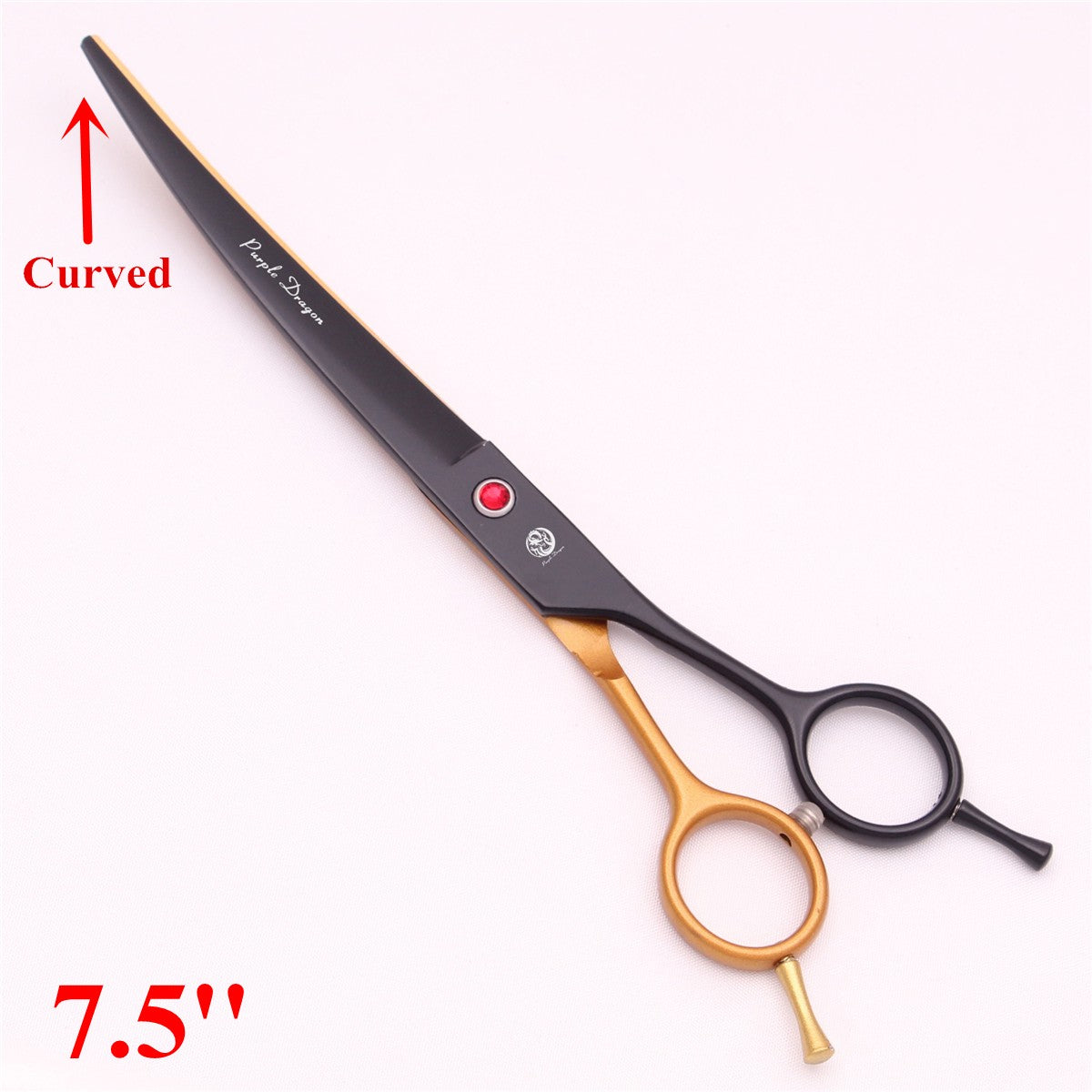 Tesoura Profissional para Tosa de Animais de Estimação de 7,5'' Tesoura de Desbaste em Espinha de Peixe Pinça Hemostática Conjunto Japão 440C Para Cães e Gatos Z3088