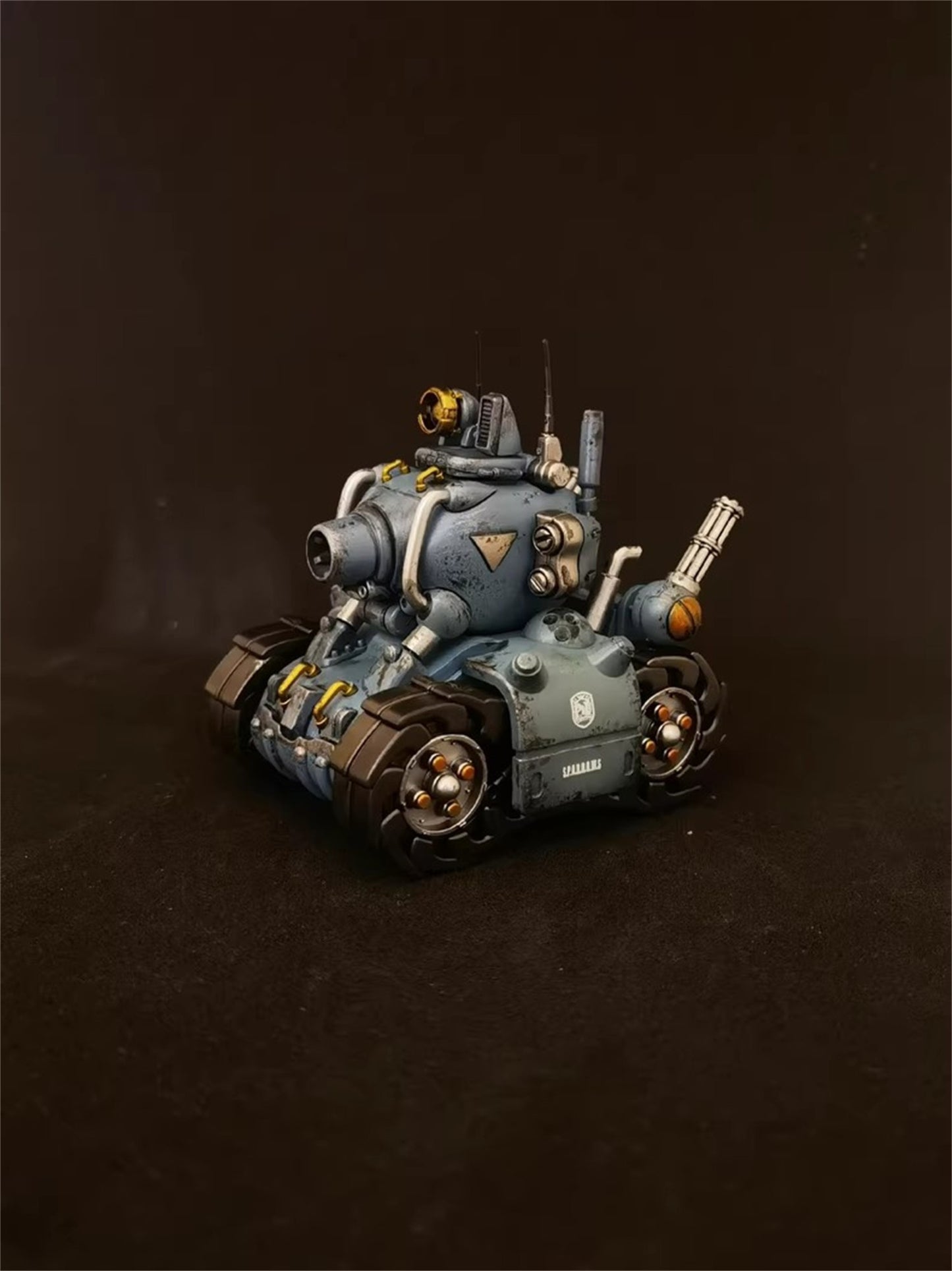 ?Concluir em 10 dias?Repintura Artesanal Modelo XIN SHI Metal Slug 3 Tanque de Caminhão Figura