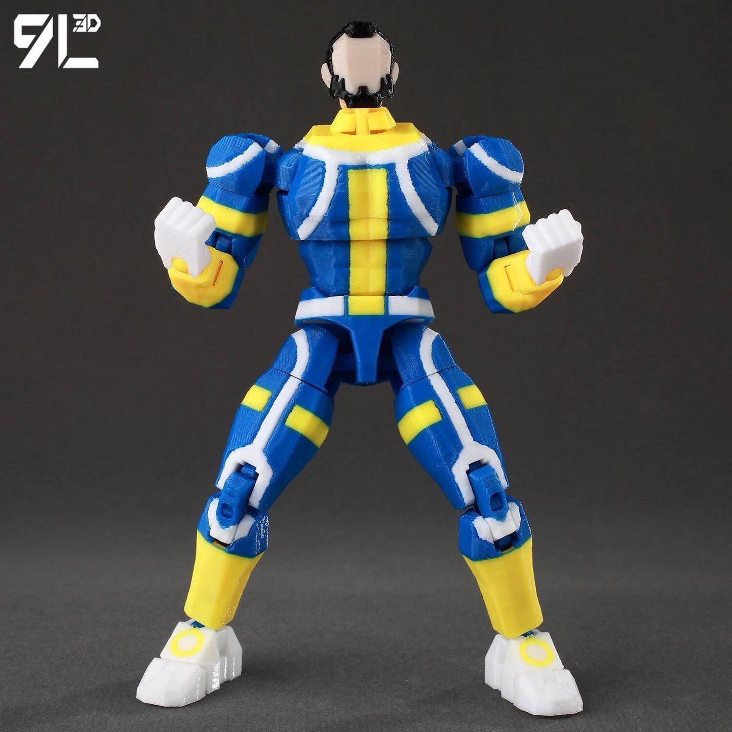 9L3D Sortudo 13 Invencível Menino Conquistador? Boneco de Ação Omni Impresso em 3D Modelo de Anime Articulado Colecionável Brinquedo Presente Fã