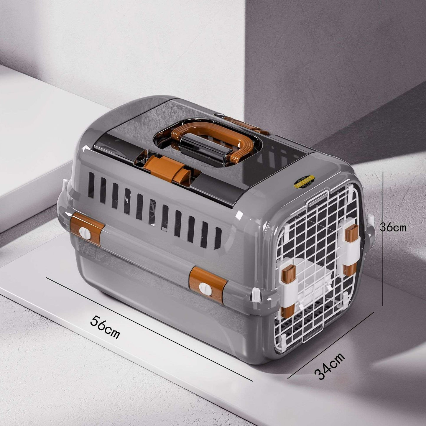 Caixa de Transporte para Gatos Aprovada para Companhias Aéreas 2025, Portátil, Aprovada pela TSA para Viagens, Bolsa Antiansiedade para Gatos para Carro e Uso Doméstico