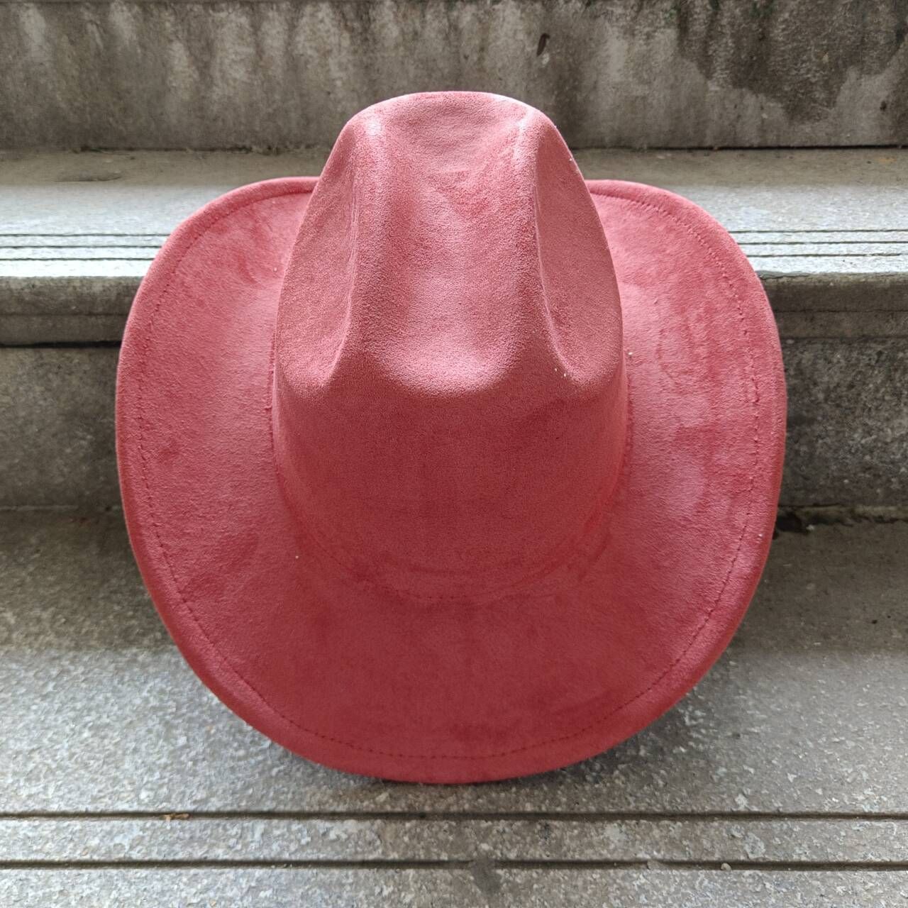 Suede Cowboy Hat Double Concave Top Classic Vintage Mens Womens Western Cowboy Hat ?????????? ?????
