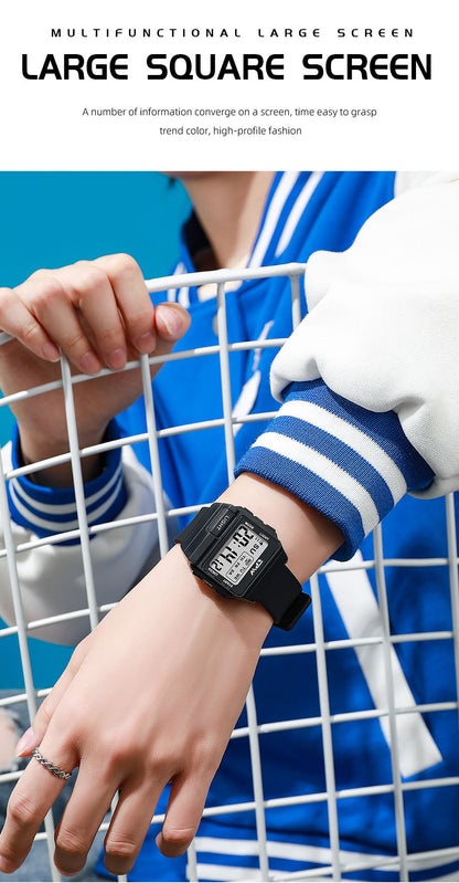 TPW 36mm Midsize Digital Watch For Women Teenage  Meter Water Resistant