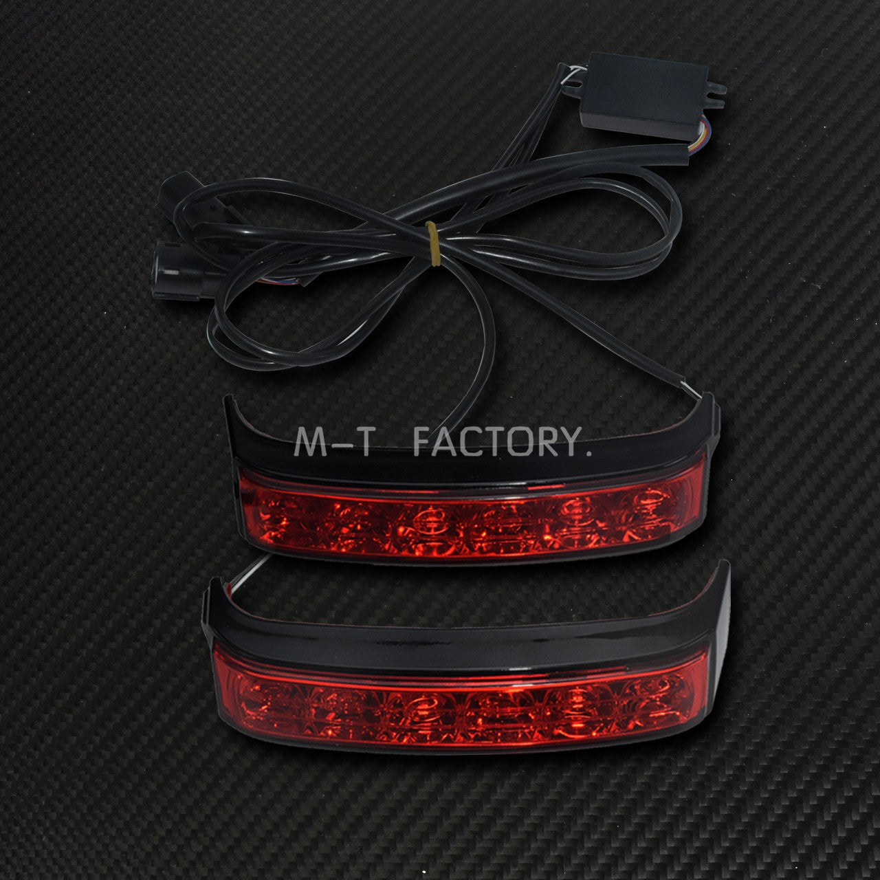 Luz de Seta de Motocicleta Luz de Freio Traseira Alforje Indicadores de Cauda para Harley Street Glide Road King CVO Limited FLHX 2014-2022