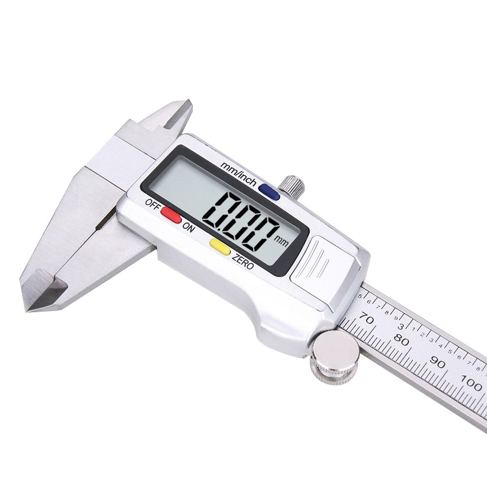 Paquímetro Vernier 150mm Ferramenta de Medição Paquímetro Digital de Aço Inoxidável Régua Digital de 6 polegadas Instrumento de Medição