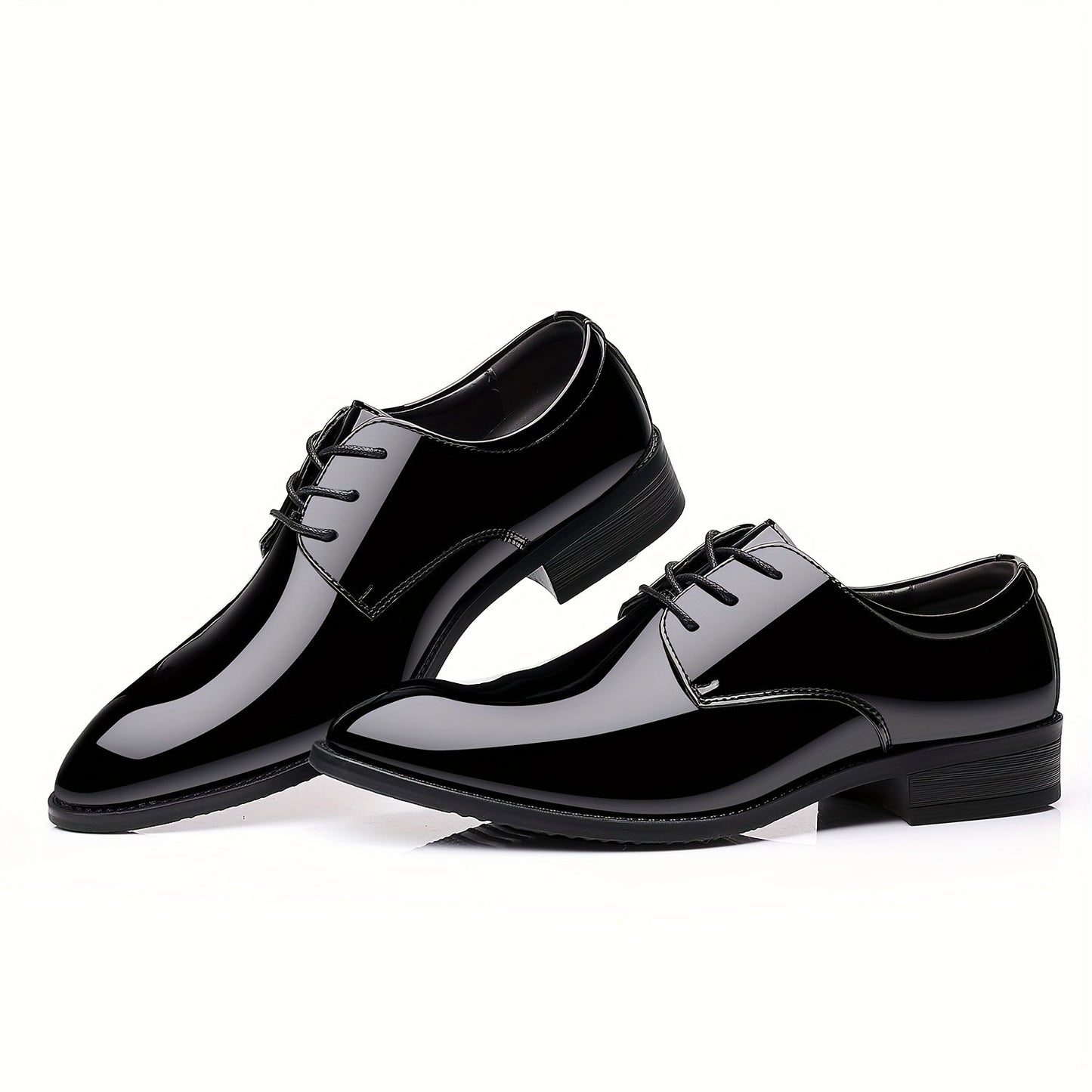 Men's Business Shoes Casual Pointed Toe Slip-On Shoes Tuxedo Fashion Wedding Party Men's Shoes