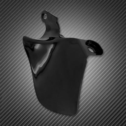 Defletor de Calor do Escudo da Sela ABS para Motocicleta Preto Brilhante para Harley Softail Fat Boy Breakout Slim Street Bob 2018-2022