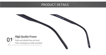 Guanhao Transparent Optical Reading Glasses Man Clear Women Presbyopia Hyperopia Reading Glasses Frame Alloy Ultralight HD View