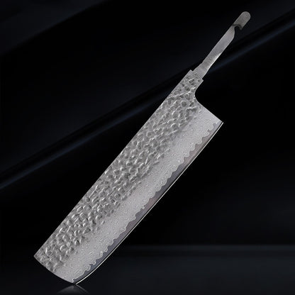 TURWHO Lâmina Crua de Faca de Chef Japonesa Aço Damasco Forjado à Mão DIY VG10 Kit de Facas de Cozinha Ferramentas para Fazer Facas Sem Cabo