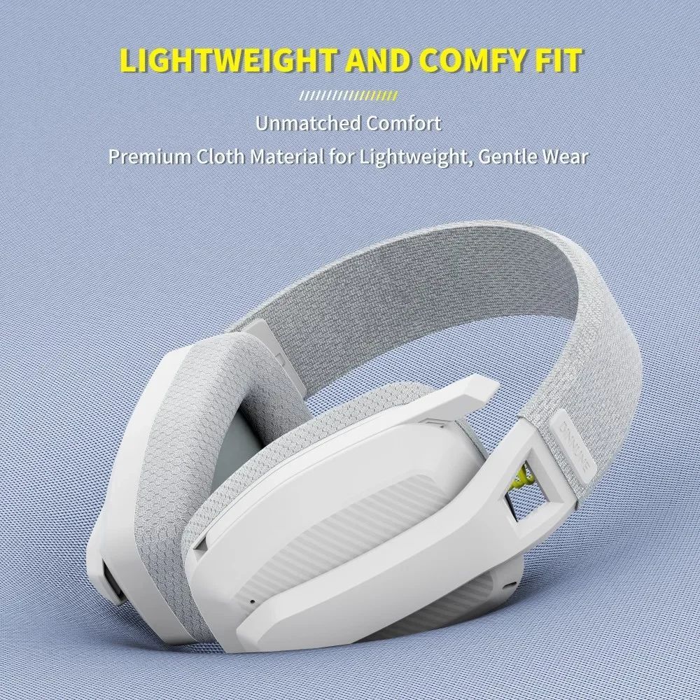 BINNUNE BW06 2.4GHz Bluetooth Gaming Headset with Mic for PS5 PS4 PC Mac Playstation Wireless Gaming headphone with Microphone