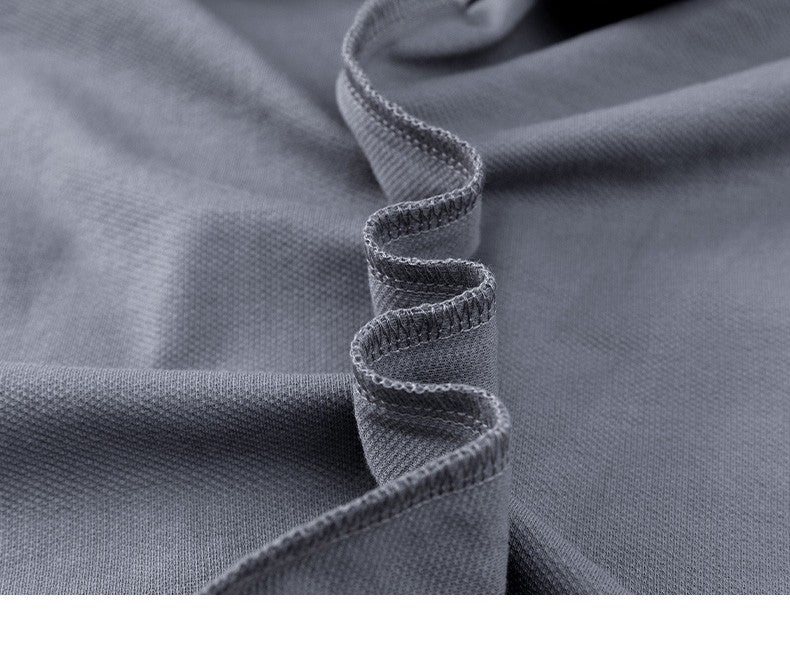 100% pure cotton summer new fashionable men's shortsleeved luxury customized business polo shirt exquisite embroidery Tshirt top