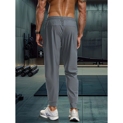 2-Pack Men's Sports Trousers High Stretch Men's Jogging Pants Quick-Drying Sweatpants Baggy Man Fishing Gym Sportswear Pants