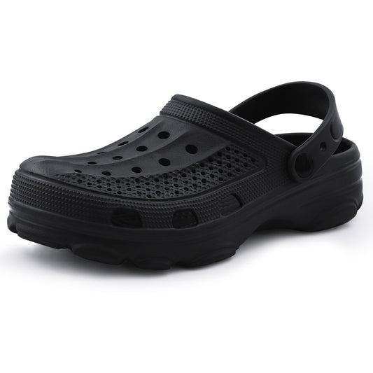 Smile Pop Summer Men Sandals Fashion Men Clogs Slippers Outdoor Non-slip Home Holes Sandals Soft Breathable Couple Sandals