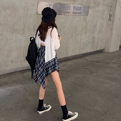 JK Women Black White Knee High Lolita Socks Lady Girls Over Knee Cute Long Sock Thin Breathable Solid Color Stockings For Women