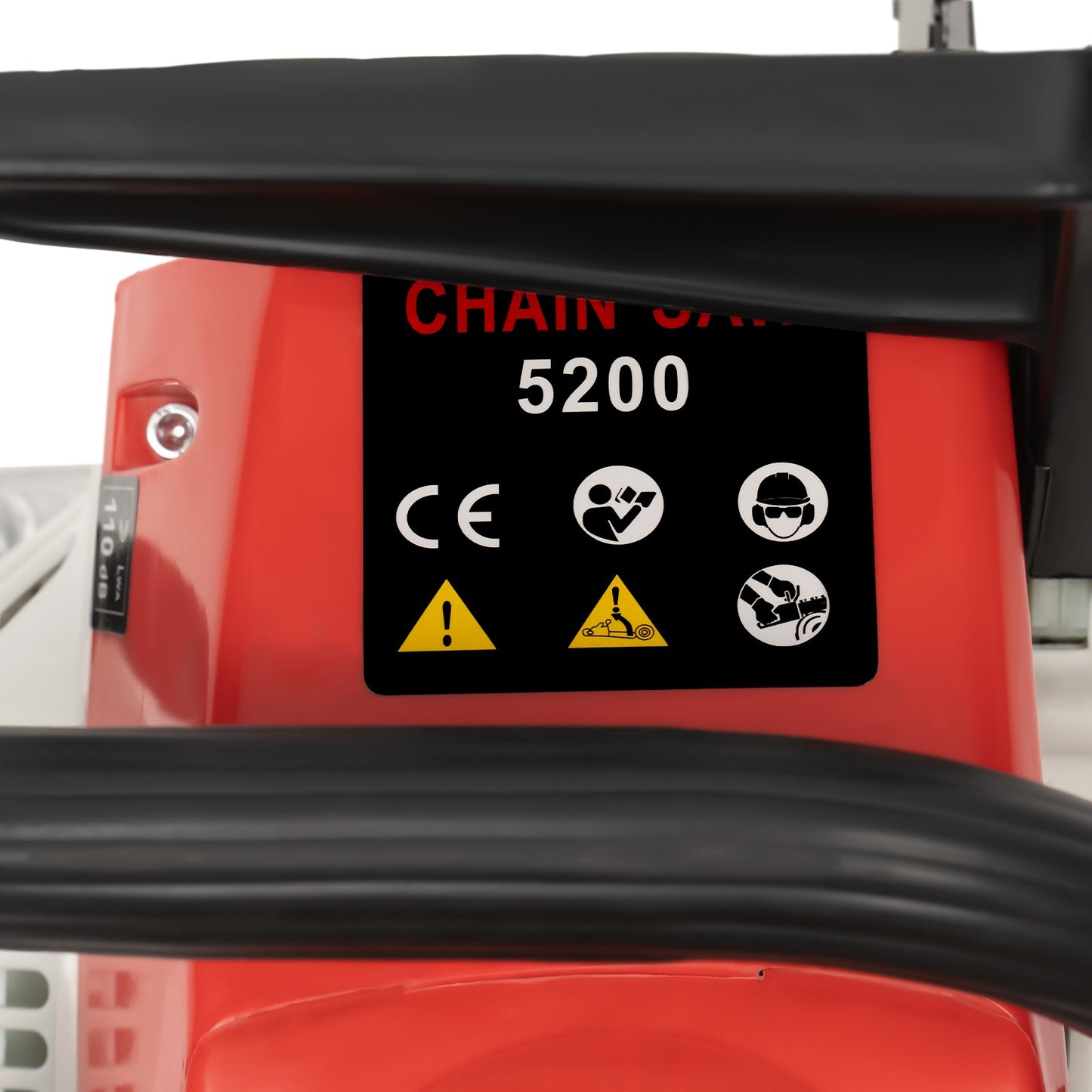 Motosserra a Gasolina com Motor de 52cc, Sabre de 20 polegadas e Rotação de 7500RPM para Cortes Pesados, Completa com Bolsa de Ferramentas