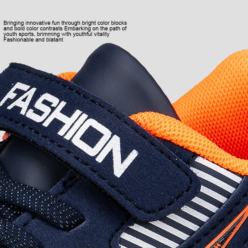 Children's Boys Shoes School Sports Fashion Leather For Kids Tennis Casual Sneakers Children Boy Running 7-12Years Walking Shoe