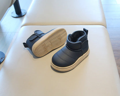 Autumn Winter Baby Boys Girls Snow Boots Children Outdoor Plush Shoes Anti-Slippery Infant Casual Shoes Waterproof Kids Boots