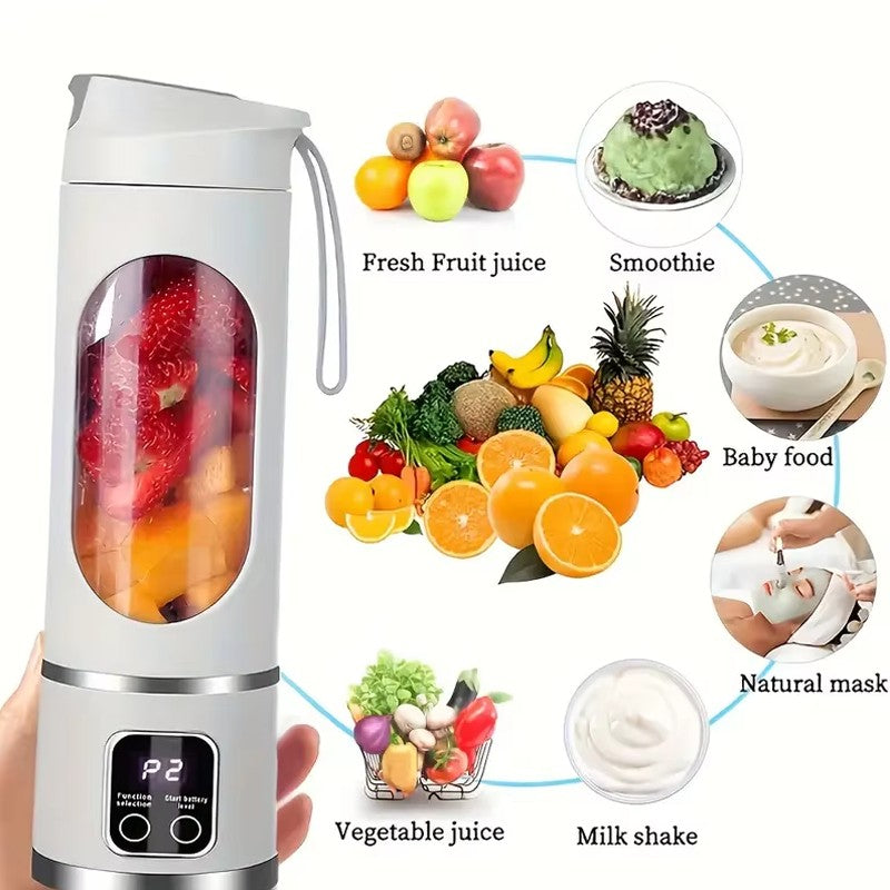 Liquidificador Portátil Espremedor Portátil Eletrodomésticos Eletrodomésticos Atividades ao Ar Livre Cozinha de Viagem Mini Liquidificador Portátil?