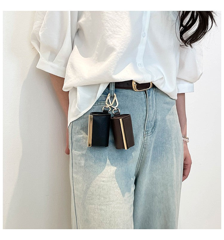 1PCS PU Polyester High Quality Hanging Bag for Shopping Large Capacity Foldable Portable Shopping Bag,Storage bag