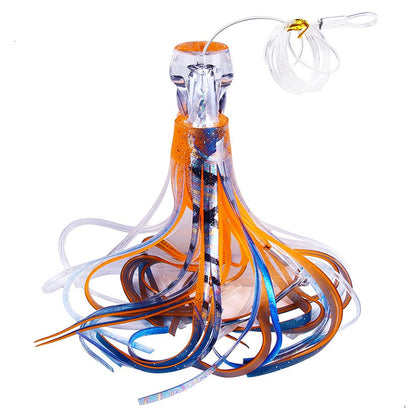 1 Isca de Corrico 65G/100G Pesca em Barco em Águas Profundas Isca de Atum Polvo Iscas de Água Salgada para Mahi Marlin Wahoo Acessórios de Pesca de Grande Porte