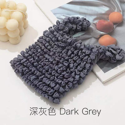 Trendy Magic Expandable Shopping Bag Wrinkle Bubble Puff Multi Purpose Large Capacity Elastic